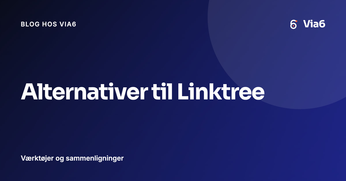 Alternativer til Linktree