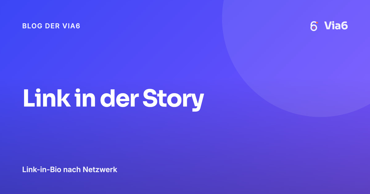 Link in der Story