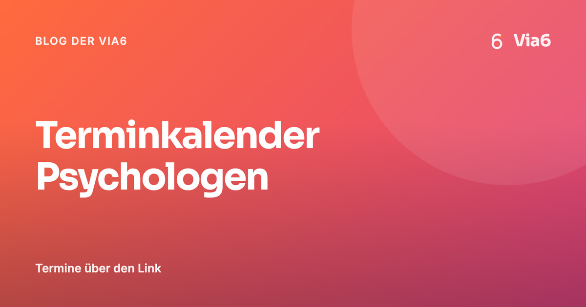 Terminkalender Psychologen