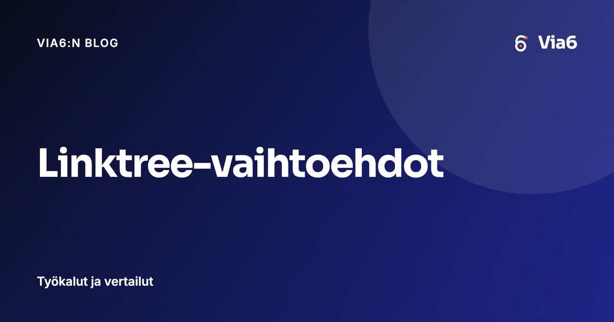 Linktree-vaihtoehdot