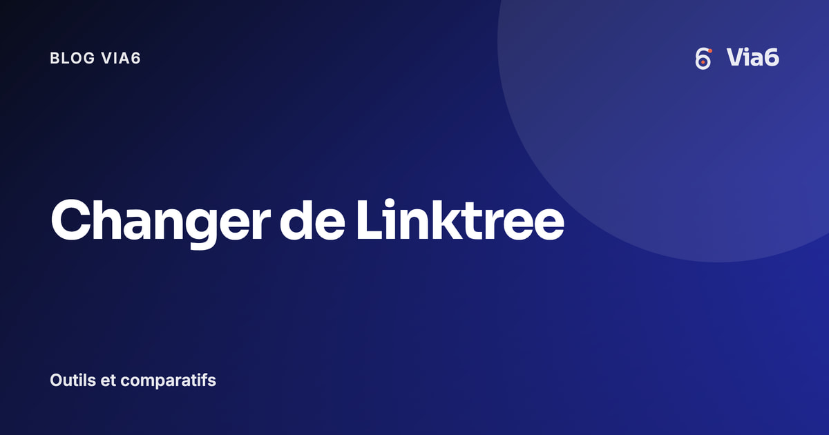 Changer de Linktree