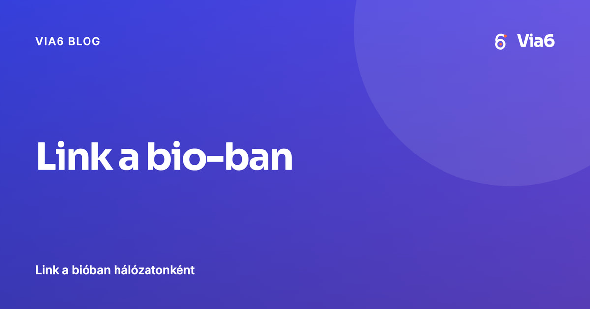 Link a bio-ban