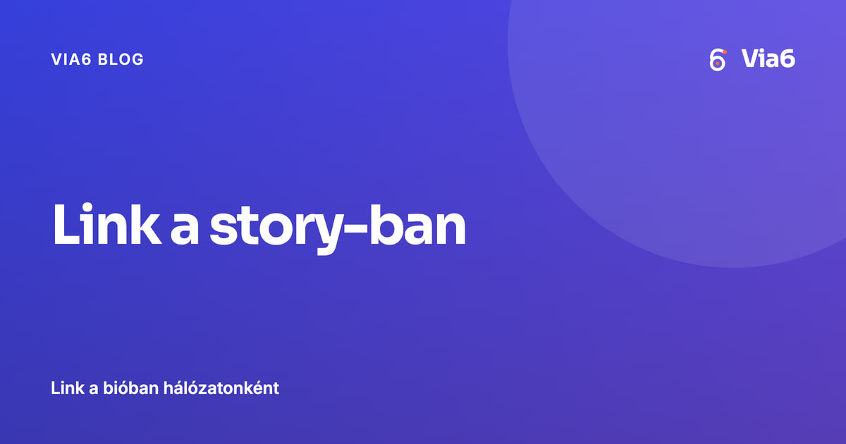 Link a story-ban