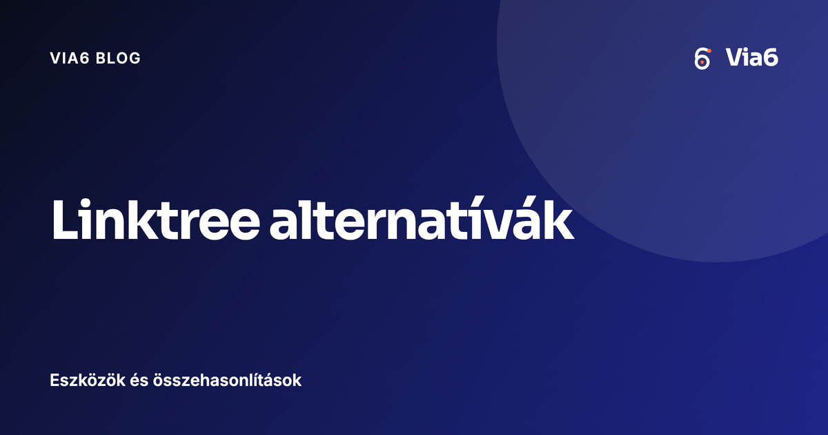 Linktree alternatívák