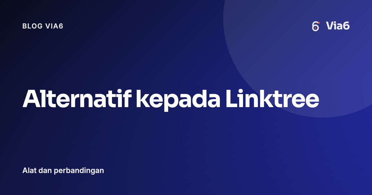 Alternatif kepada Linktree