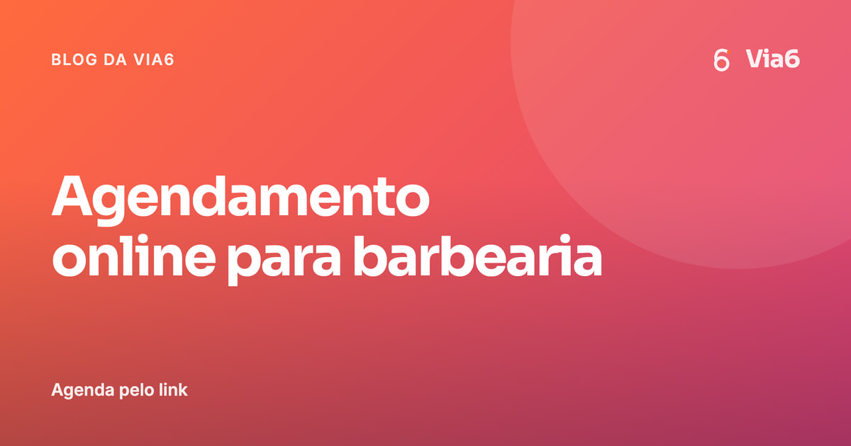 Agendamento online para barbearia