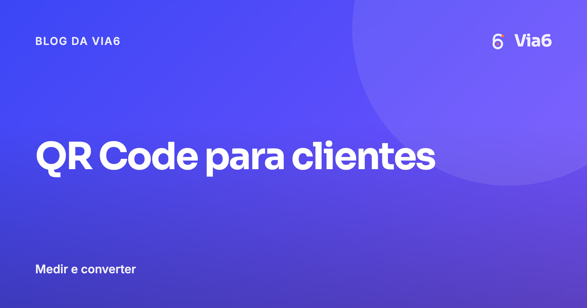 QR Code para clientes