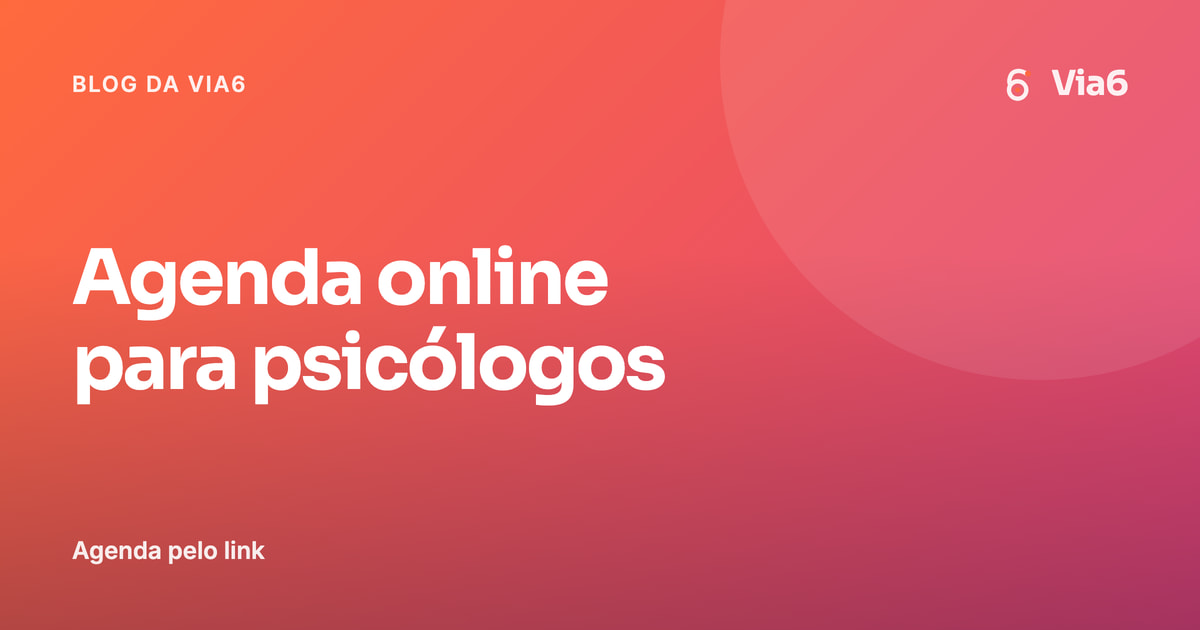 Agenda online para psicólogos