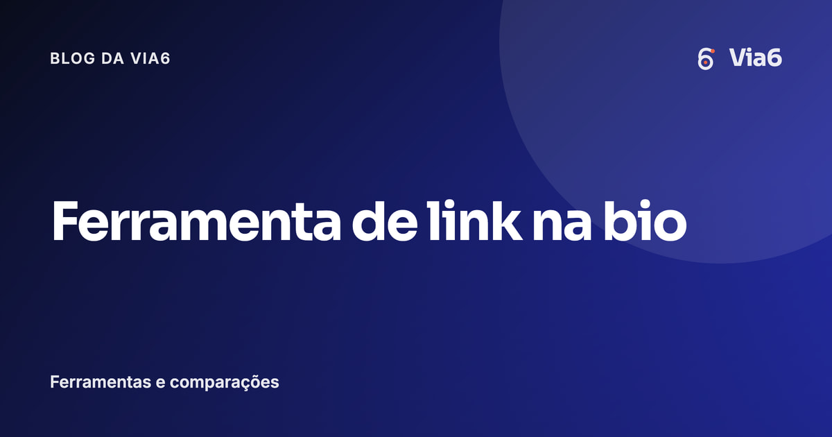 Ferramenta de link na bio